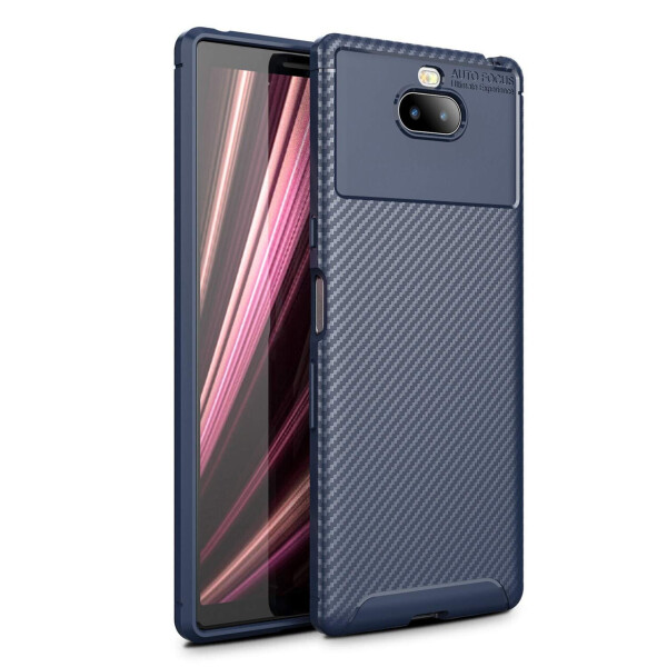 

Чехол Carbon Case Sony Xperia 10 Синий