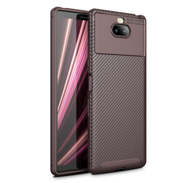 

Чехол Carbon Case Sony Xperia 10 Коричневый