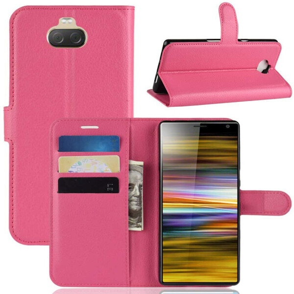 

Чехол-книжка Litchie Wallet для Sony Xperia 10 Rose