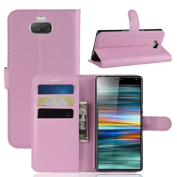 

Чехол-книжка Litchie Wallet для Sony Xperia 10 Светло-розовый