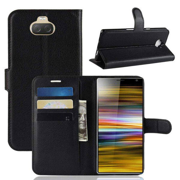 

Чехол-книжка Litchie Wallet для Sony Xperia 10 Plus Черный