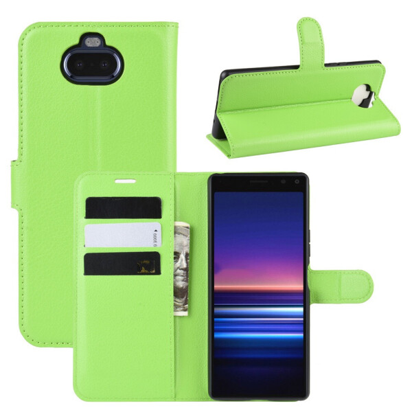 

Чехол-книжка Litchie Wallet для Sony Xperia 8 / Xperia 20 Green
