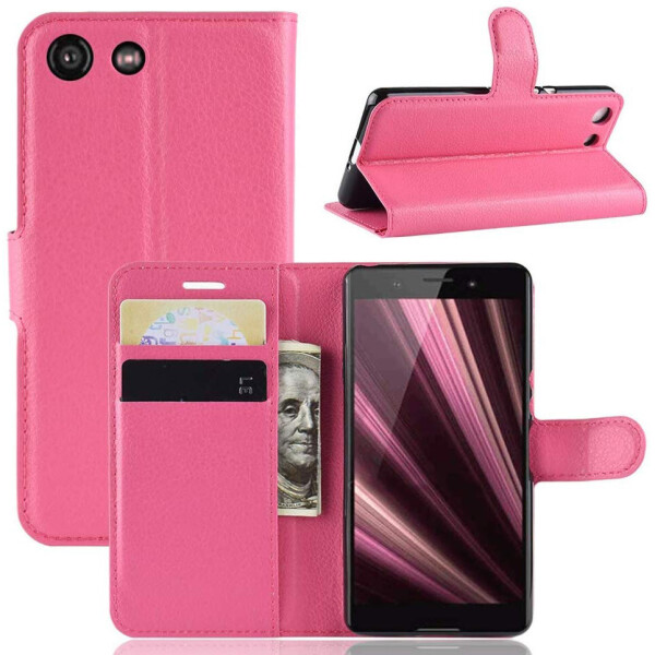 

Чехол-книжка Litchie Wallet для Sony Xperia Ace / XZ4 Compact Rose