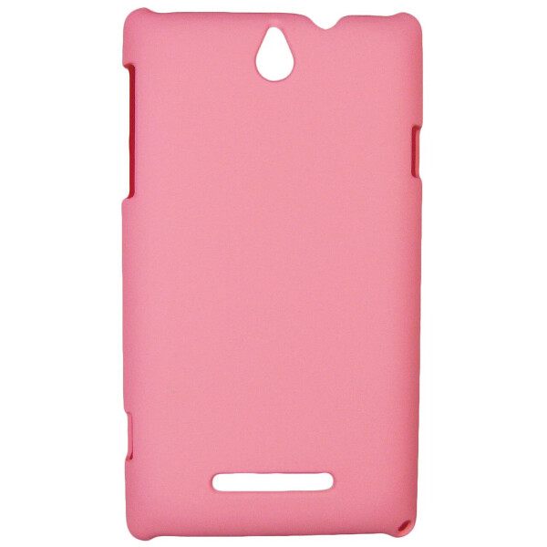 

Чехол Colored Plastic для Sony Xperia E Pink