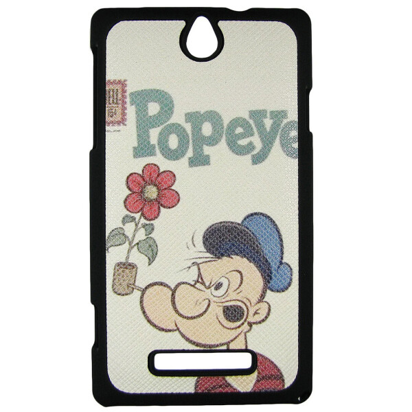 

Чехол с рисунком Printed Plastic для Sony Xperia E c1505 c1605 Моряк Папай
