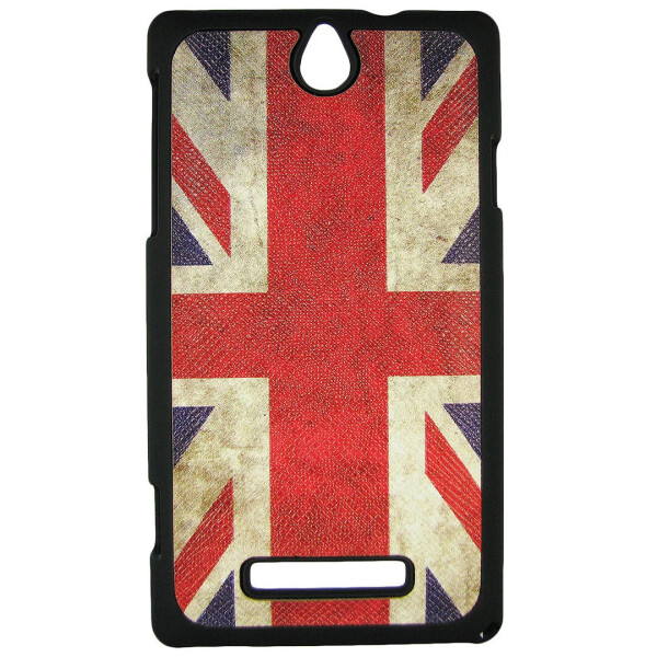 

Чехол с рисунком Printed Plastic для Sony Xperia E c1505 c1605 Флаг Великобритании