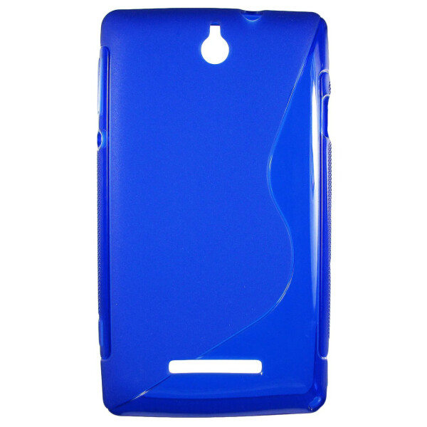 

Чехол S-Line для Sony Xperia E c1505 c1605 Blue