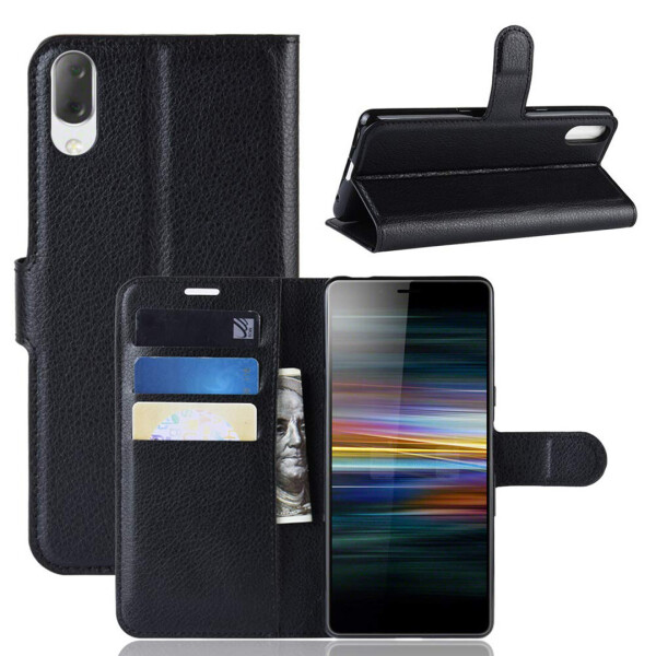 

Чехол-книжка Litchie Wallet для Sony Xperia L3 / L4312 Черный