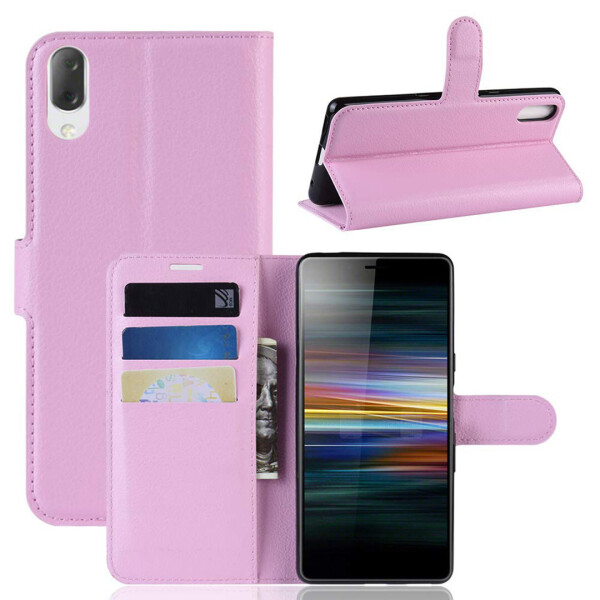 

Чехол-книжка Litchie Wallet для Sony Xperia L3 / L4312 Светло-розовый