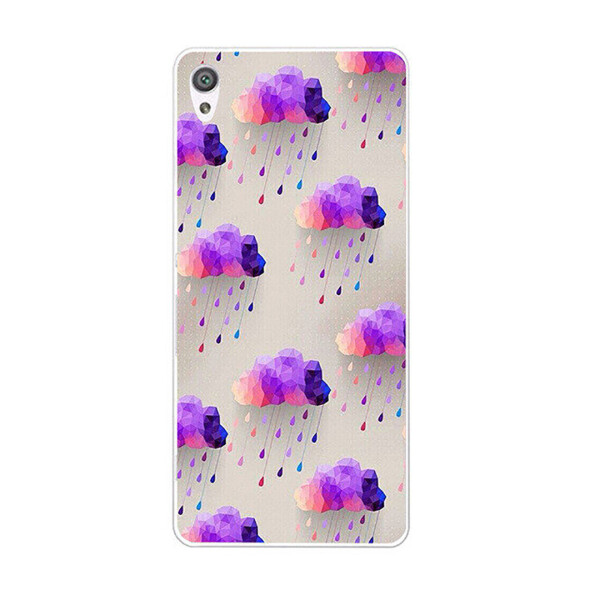

Чехол с рисунком Printed Silicone для Sony Xperia XA Тучки
