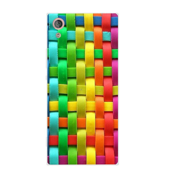 

Чехол с рисунком Printed Silicone для Sony Xperia XA1 Плетенка