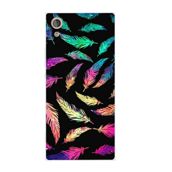 

Чехол с рисунком Printed Silicone для Sony Xperia XA1 Перья