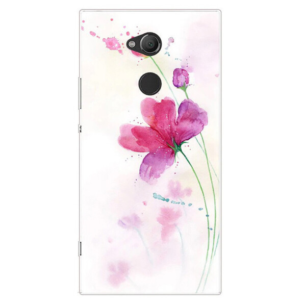 

Чехол с рисунком Printed Silicone для Sony Xperia XA2 Цветы