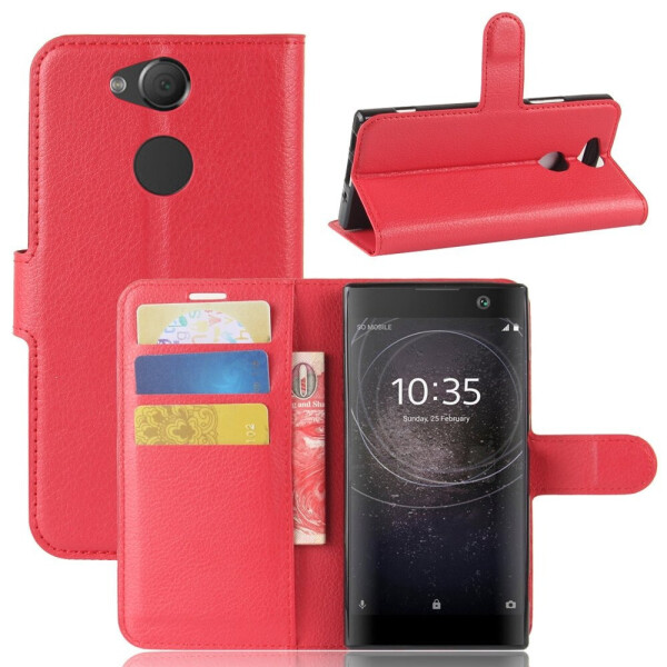 

Чехол-книжка Litchie Wallet для Sony Xperia XA2 H4113 / H4133 Красный