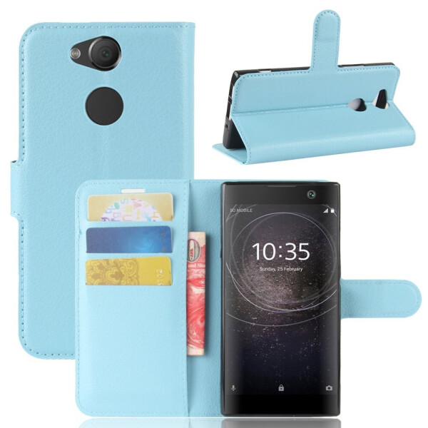 

Чехол-книжка Litchie Wallet для Sony Xperia XA2 H4113 / H4133 Голубой