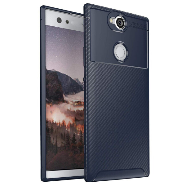 

Чехол Carbon Case Sony Xperia XA2 Plus Синий