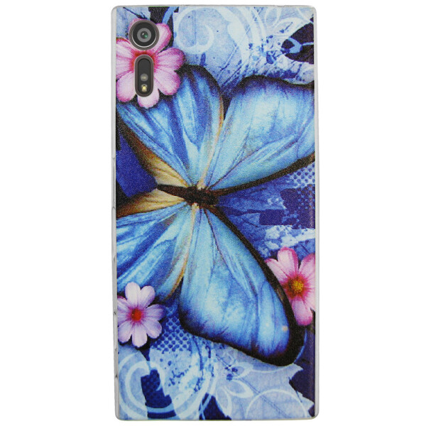 

Чехол с рисунком Printed Silicone для Sony Xperia XZ Бабочка