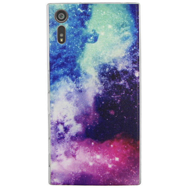 

Чехол с рисунком Printed Silicone для Sony Xperia XZ Космос