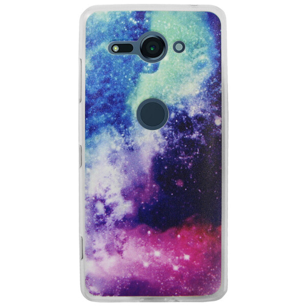 

Чехол с рисунком Printed Silicone для Sony Xperia XZ2 Compact Космос