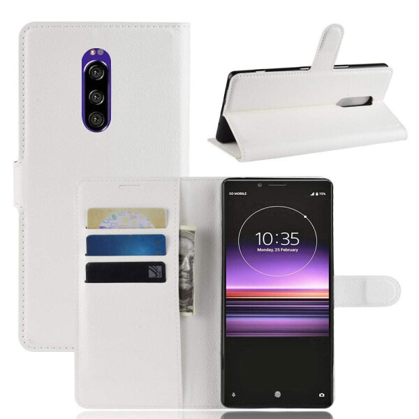 

Чехол-книжка Litchie Wallet для Sony Xperia XZ4 / Xperia 1 Белый