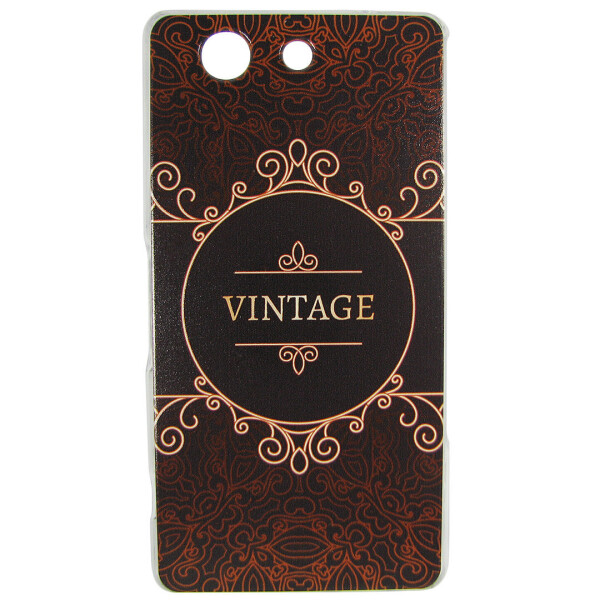 

Чехол с рисунком Printed Plastic для Sony Xperia Z3 Compact / Mini D5803 Vintage