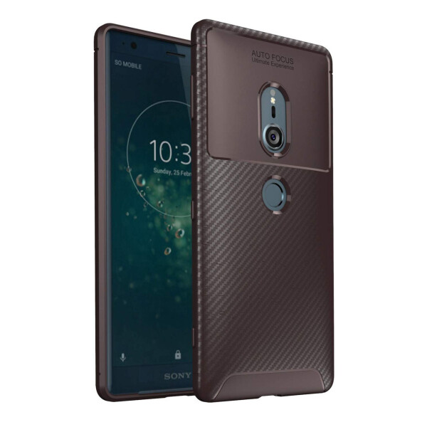 

Чехол Carbon Case Sony Xperia XZ2 Коричневый