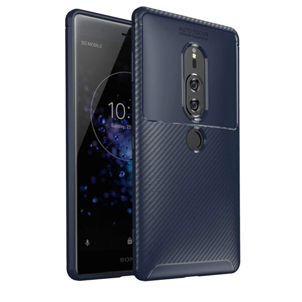 

Чехол Carbon Case Sony Xperia XZ2 Premium Синий