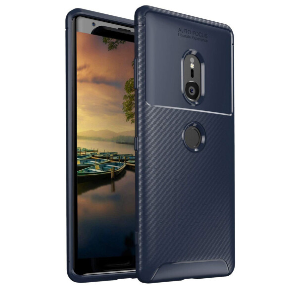 

Чехол Carbon Case Sony Xperia XZ3 Синий