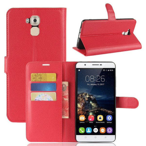 

Чехол-книжка Litchie Wallet для Oukitel U16 Max Красный