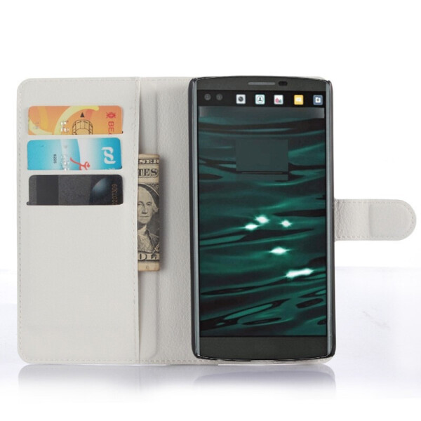 

Чехол-книжка Litchie Wallet для LG V10 H961 / H962 Белый