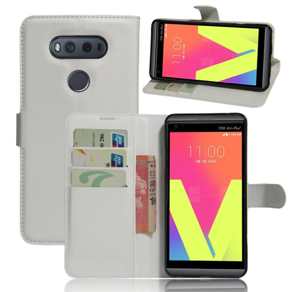 

Чехол-книжка Litchie Wallet для LG V20 Белый