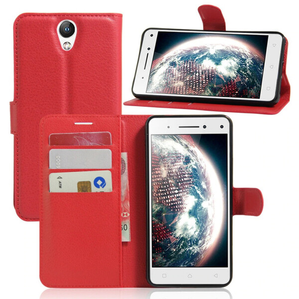 

Чехол-книжка Litchie Wallet для Lenovo Vibe S1 Lite Красный