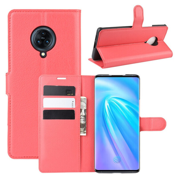 

Чехол-книжка Litchie Wallet для Vivo Nex 3 Red