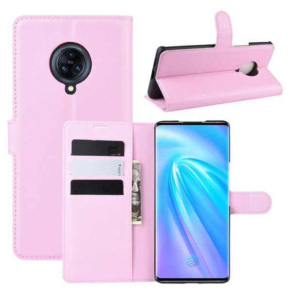 

Чехол-книжка Litchie Wallet для Vivo Nex 3 Pink