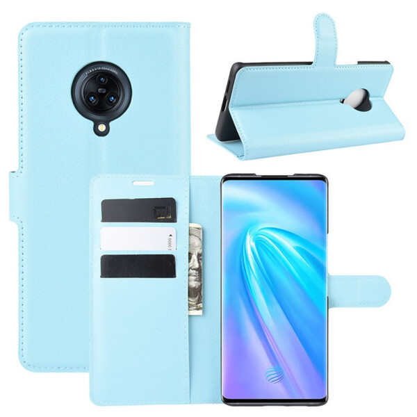 

Чехол-книжка Litchie Wallet для Vivo Nex 3 Blue