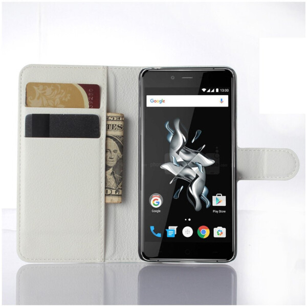 

Чехол-книжка Litchie Wallet для OnePlus X Белый