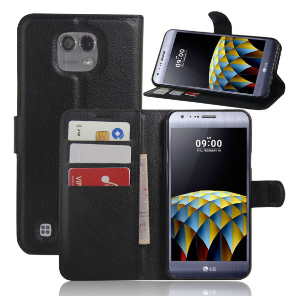 

Чехол-книжка Litchie Wallet для LG X Cam K580 Черный