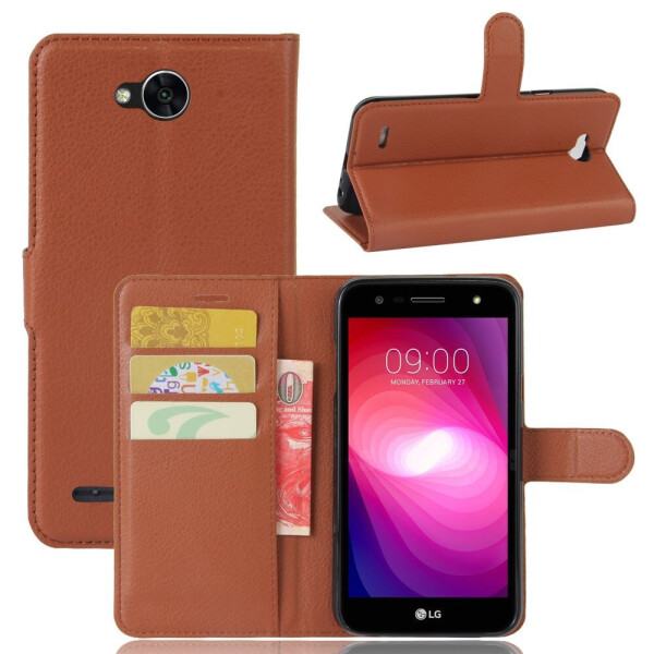 

Чехол-книжка Litchie Wallet для LG X Power 2 (M320) Коричневый