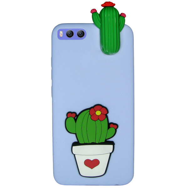 

Чехол Cartoon 3D Case для Xiaomi Mi 6 Кактусы