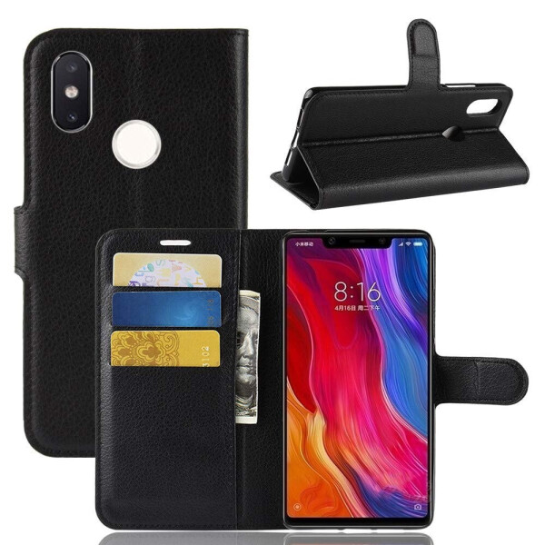 

Чехол-книжка Litchie Wallet для Xiaomi Mi 6 Черный