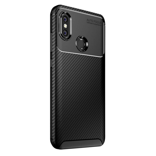 

Чехол Carbon Case Xiaomi Mi 8 Черный