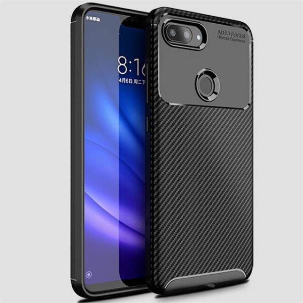 

Чехол Carbon Case Xiaomi Mi 8 Lite Черный