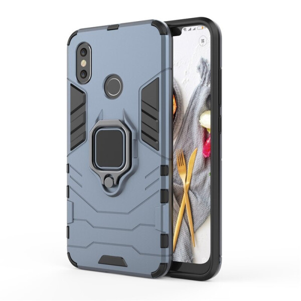 

Чехол Ring Armor для Xiaomi Mi 8 SE Синий