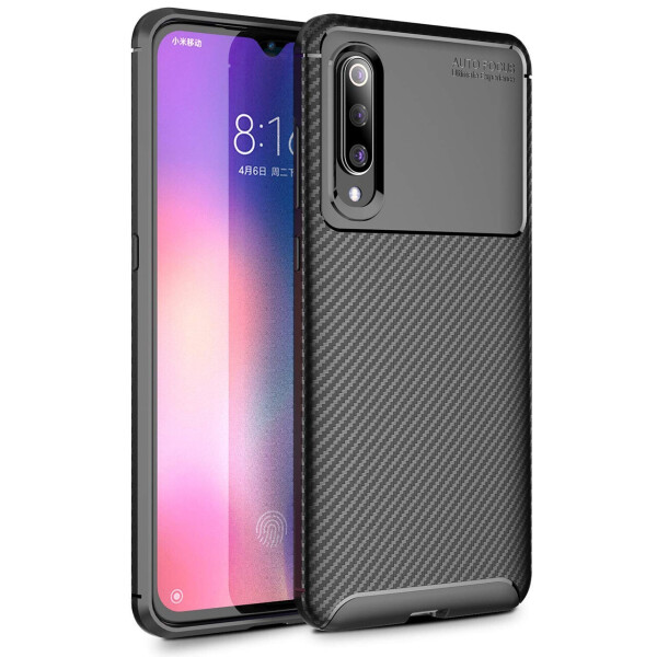 

Чехол Carbon Case Xiaomi Mi 9 Черный