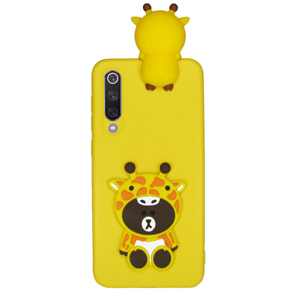 

Чехол Cartoon 3D Case для Xiaomi Mi 9 Жираф