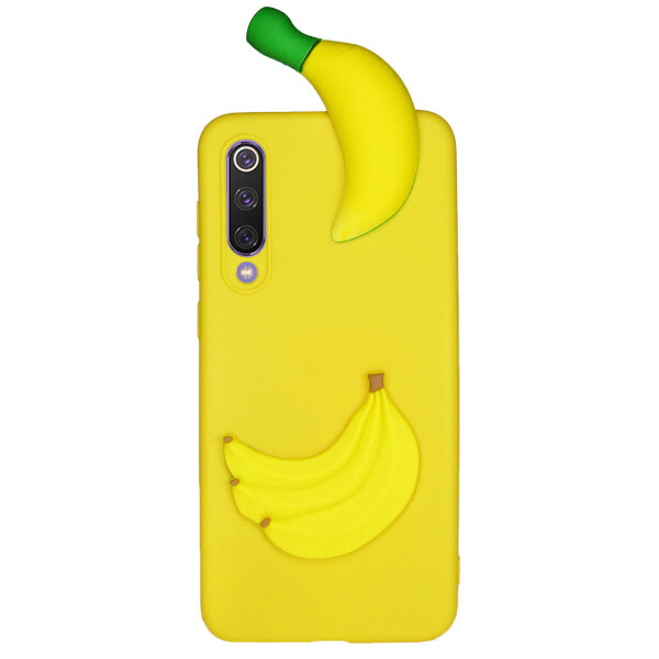 

Чехол Cartoon 3D Case для Xiaomi Mi 9 Бананы