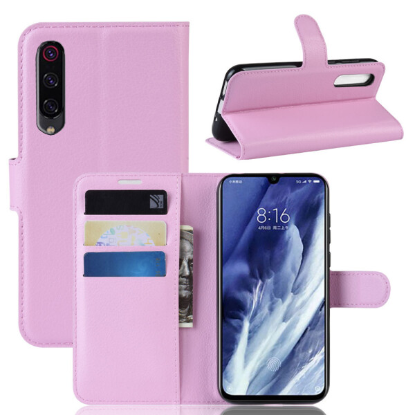 

Чехол-книжка Litchie Wallet для Xiaomi Mi 9 Pro / Mi 9 Pro 5G Pink
