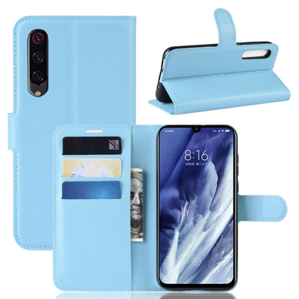 

Чехол-книжка Litchie Wallet для Xiaomi Mi 9 Pro / Mi 9 Pro 5G Blue
