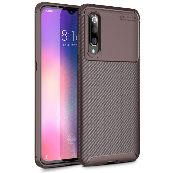 

Чехол Carbon Case Xiaomi Mi 9 SE Коричневый