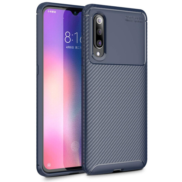 

Чехол Carbon Case Xiaomi Mi 9 SE Синий